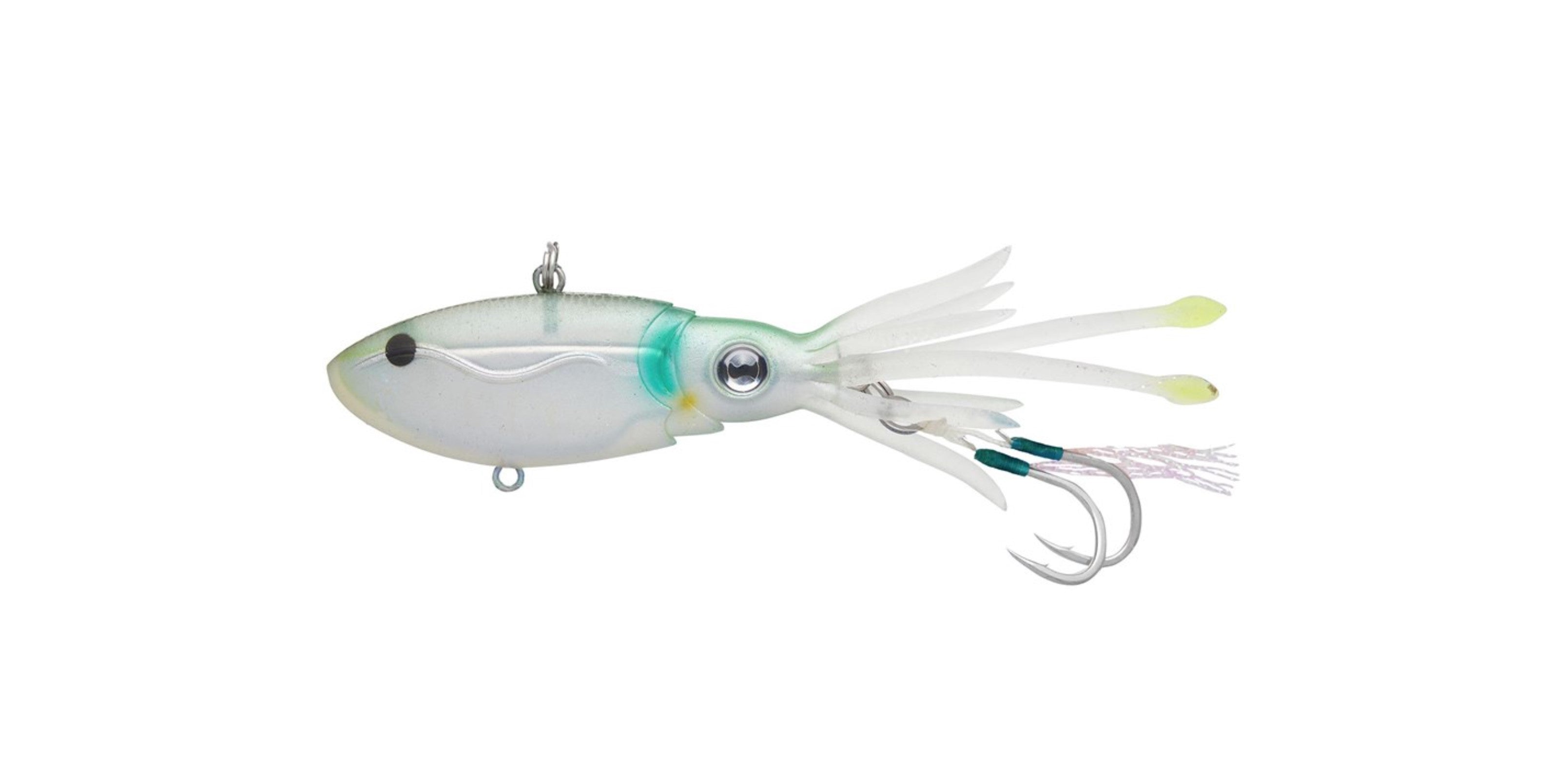 Nomad Design Squidtrex Jig - 110mm - Holo Ghost Shad