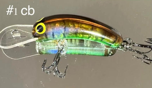 A/C Lures Aurora Series Slim Invader 50mm - #1CB