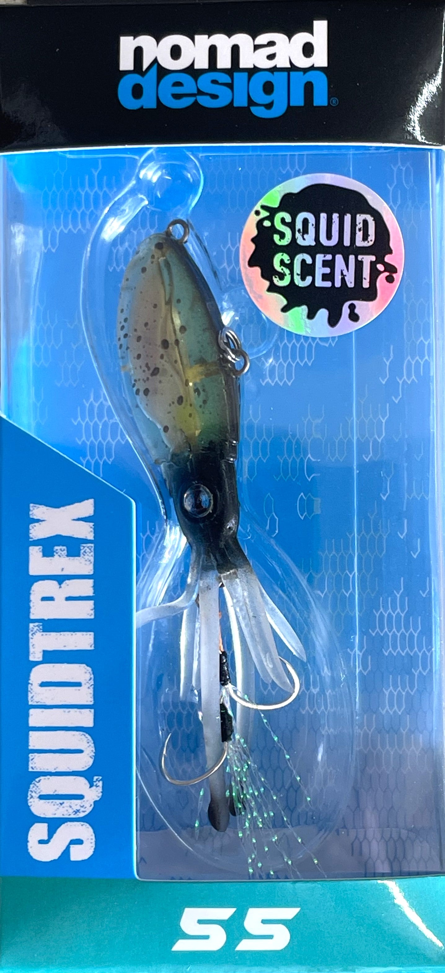 Nomad Squidtrex 55 - Ayu Speckle – Trophy Trout Lures and Fly Fishing