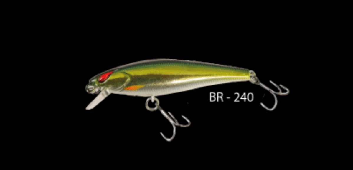 Nories Laydown Minnow Chigyo - BR-240 Lightning Hasu