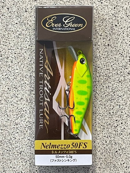 Evergreen Nelmezzo 50FS - Colour #20 Lime Chart Yamame