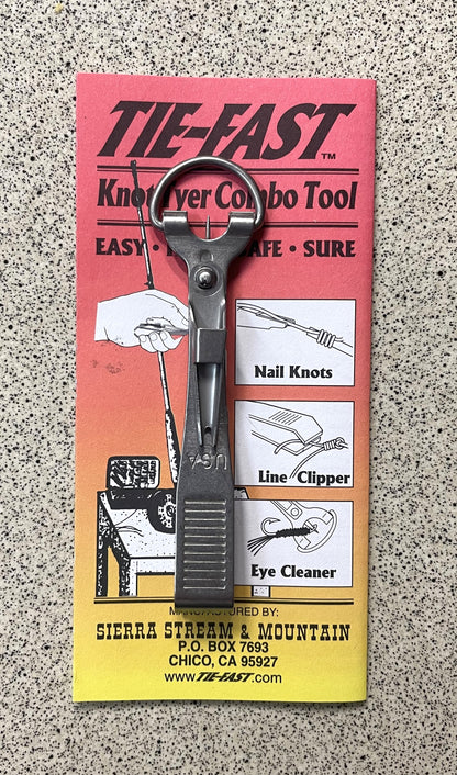 Tie-Fast Knot Tyer Combo Tool - Silver