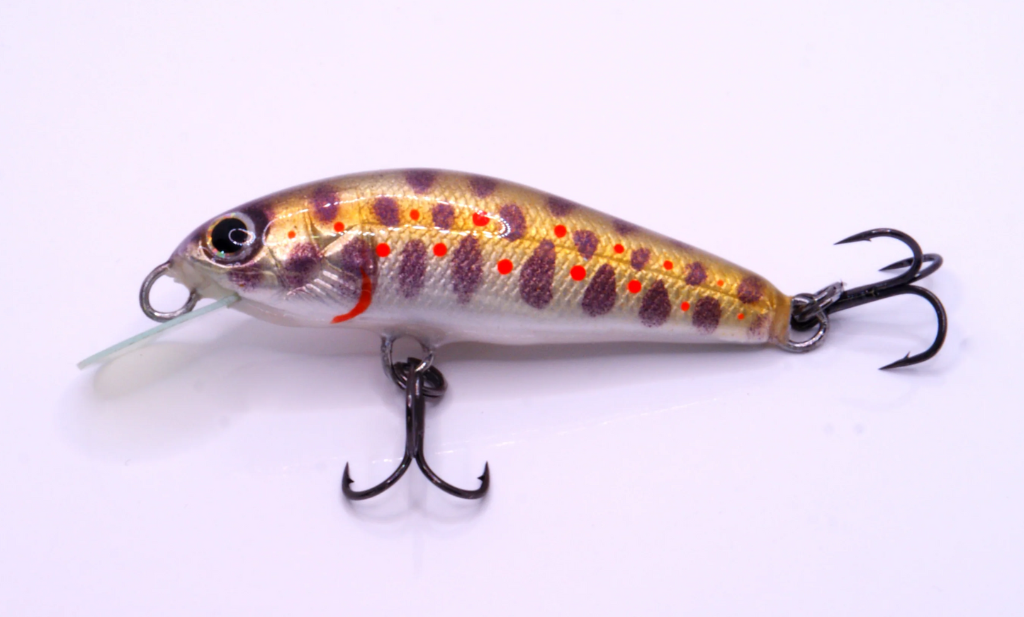 PAN Handmade Lures 60mm 6g Sinking - Orange and Purple Yamame