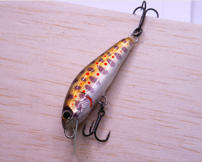 PAN Handmade Lures 60mm 6g Sinking - Orange and Purple Yamame