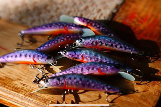 PAN Handmade Lures 72mm 8g Sinking - Purple Yamame