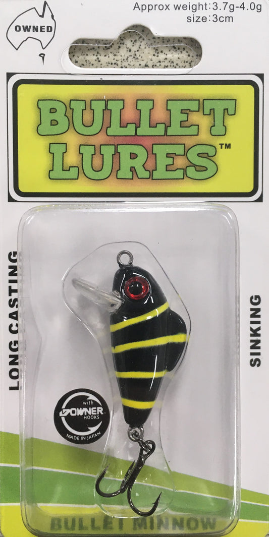 Bullet Lures - Bullet Minnow (Redfin) – Trophy Trout Lures and Fly Fishing