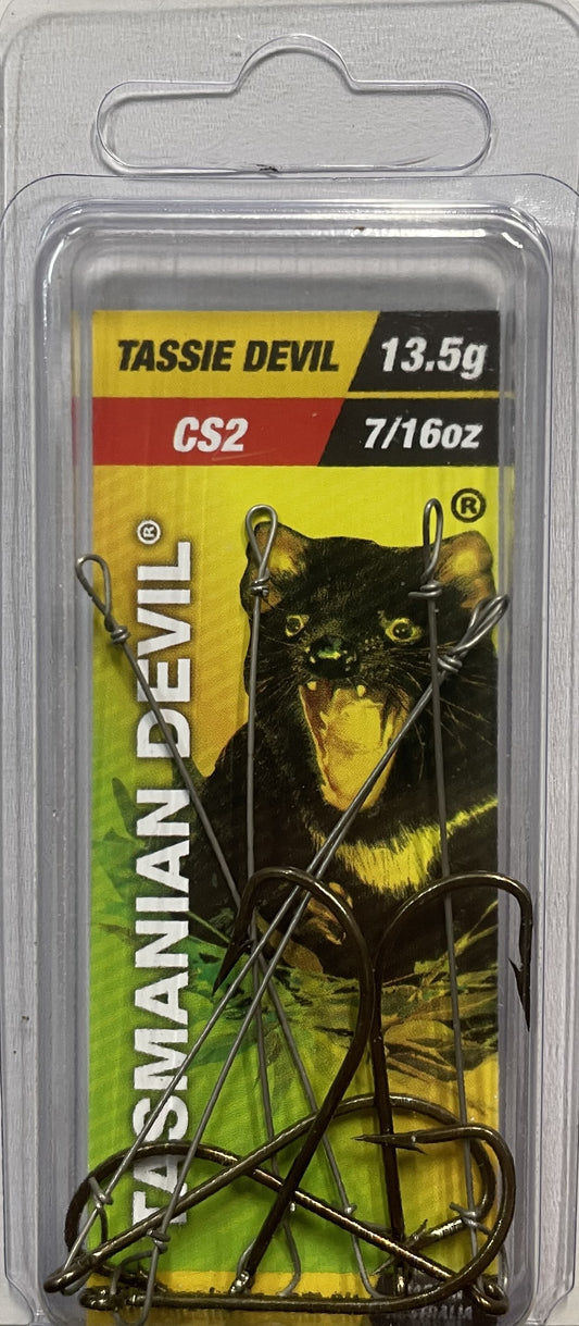 Tasmanian Devil Hooks, Beads & Antikinks – Trophy Trout Lures and