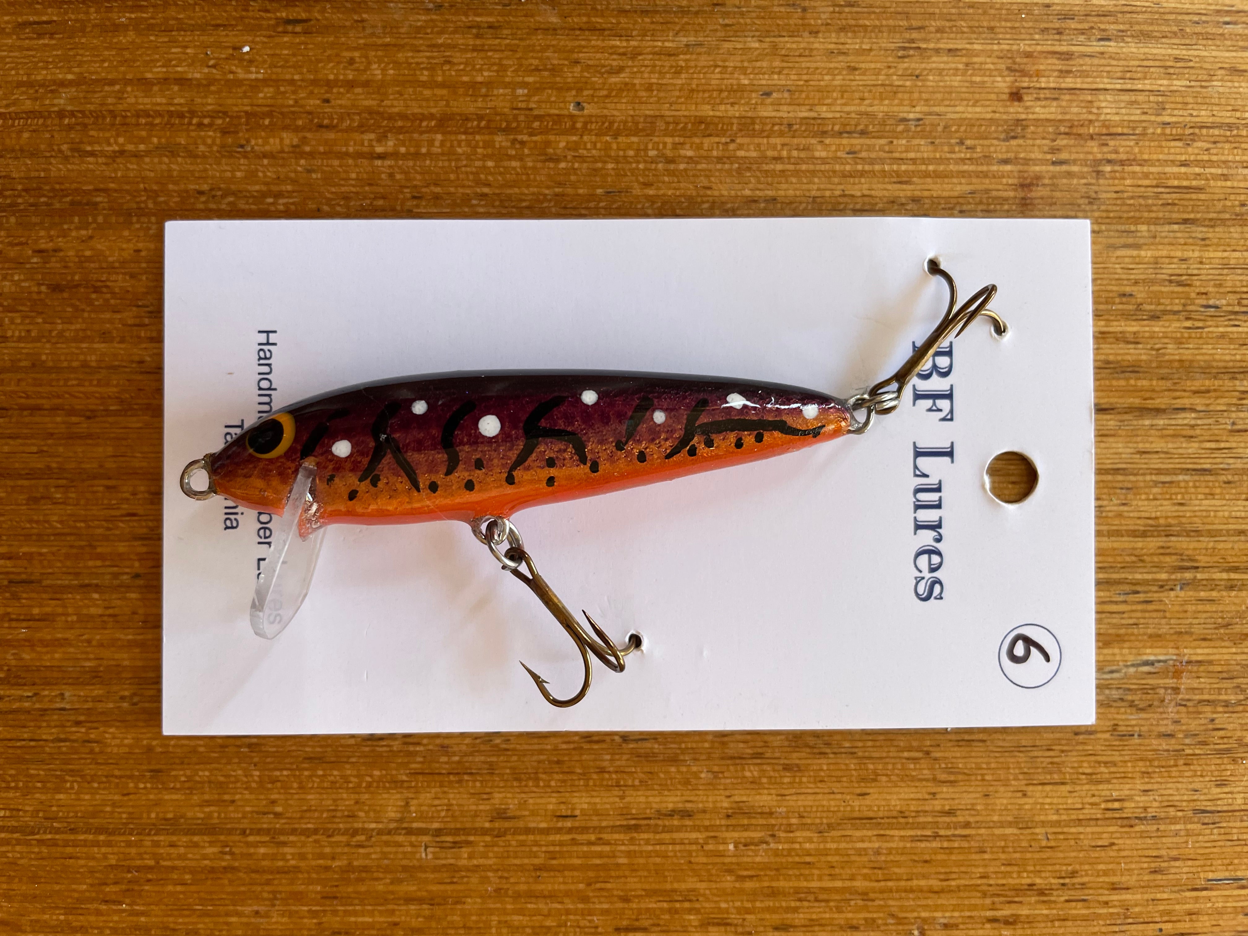 BF Lures 60mm Minnow - Colour #6 – Trophy Trout Lures And Fly Fishing