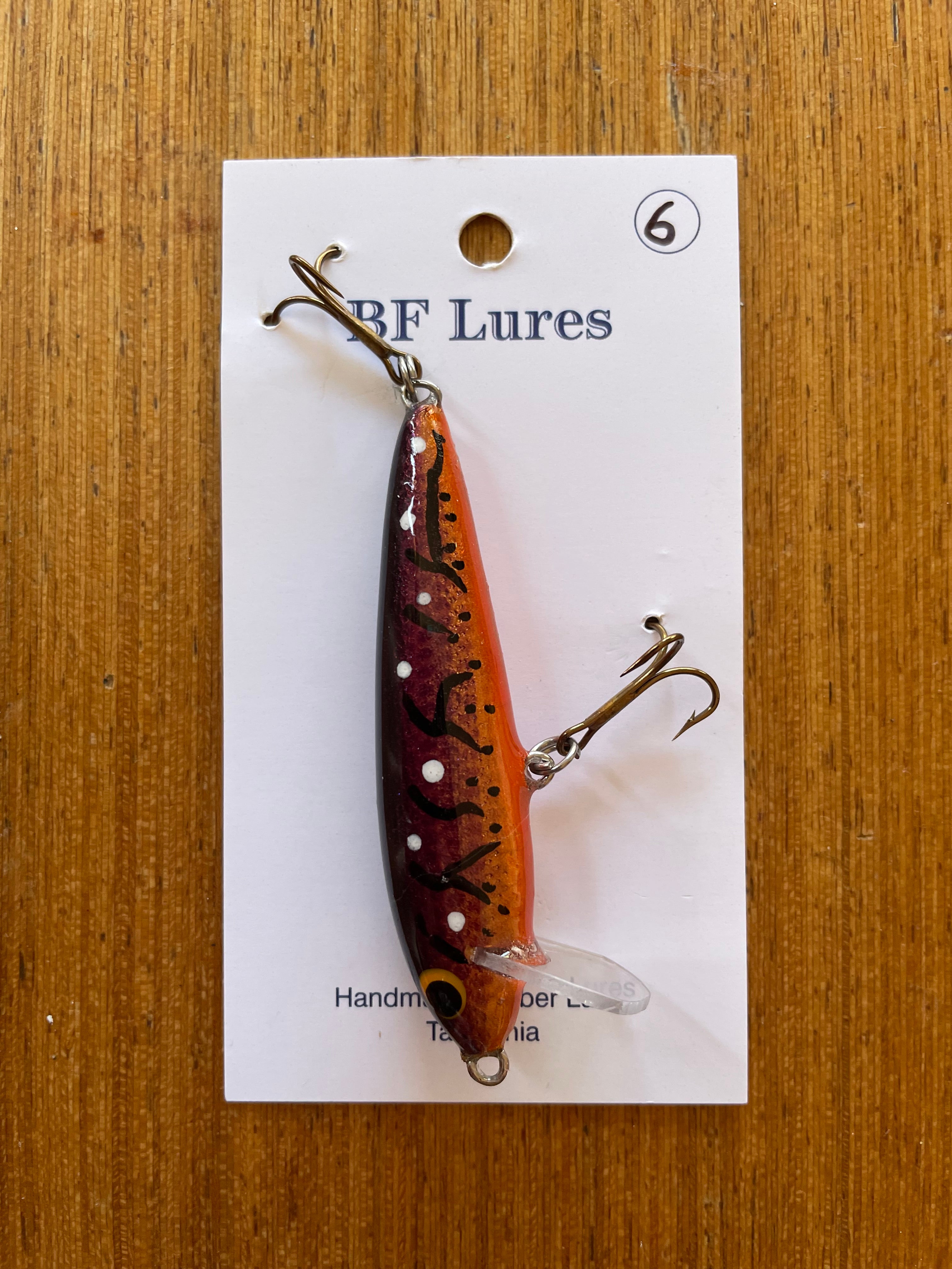 BF Lures 60mm Minnow - Colour #6 – Trophy Trout Lures And Fly Fishing