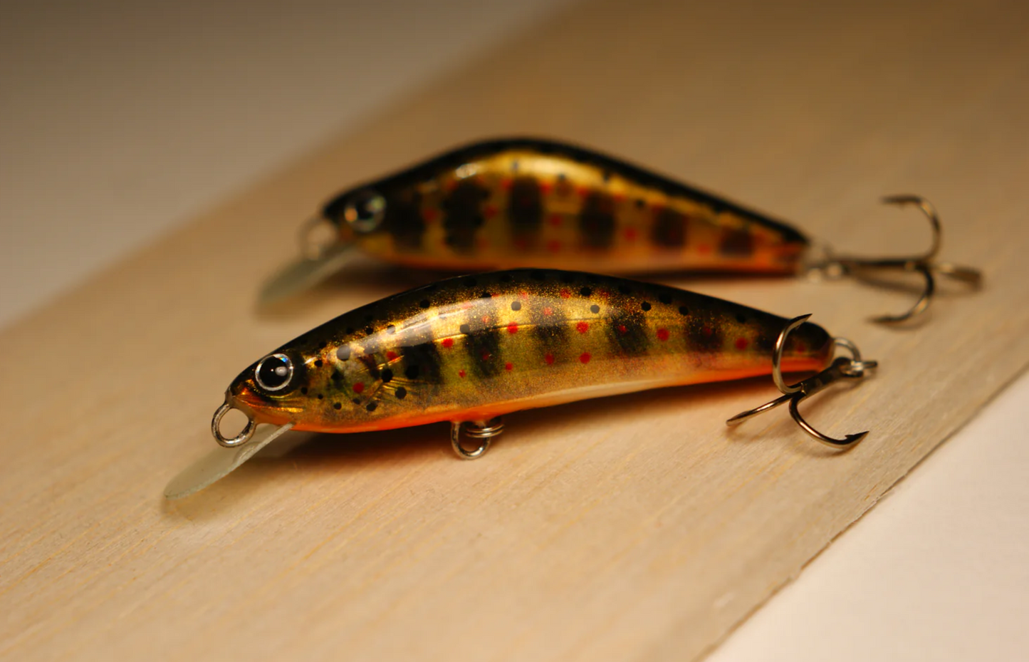 PAN Handmade Lures 45mm 4g Sinking - Golden Brown Trout