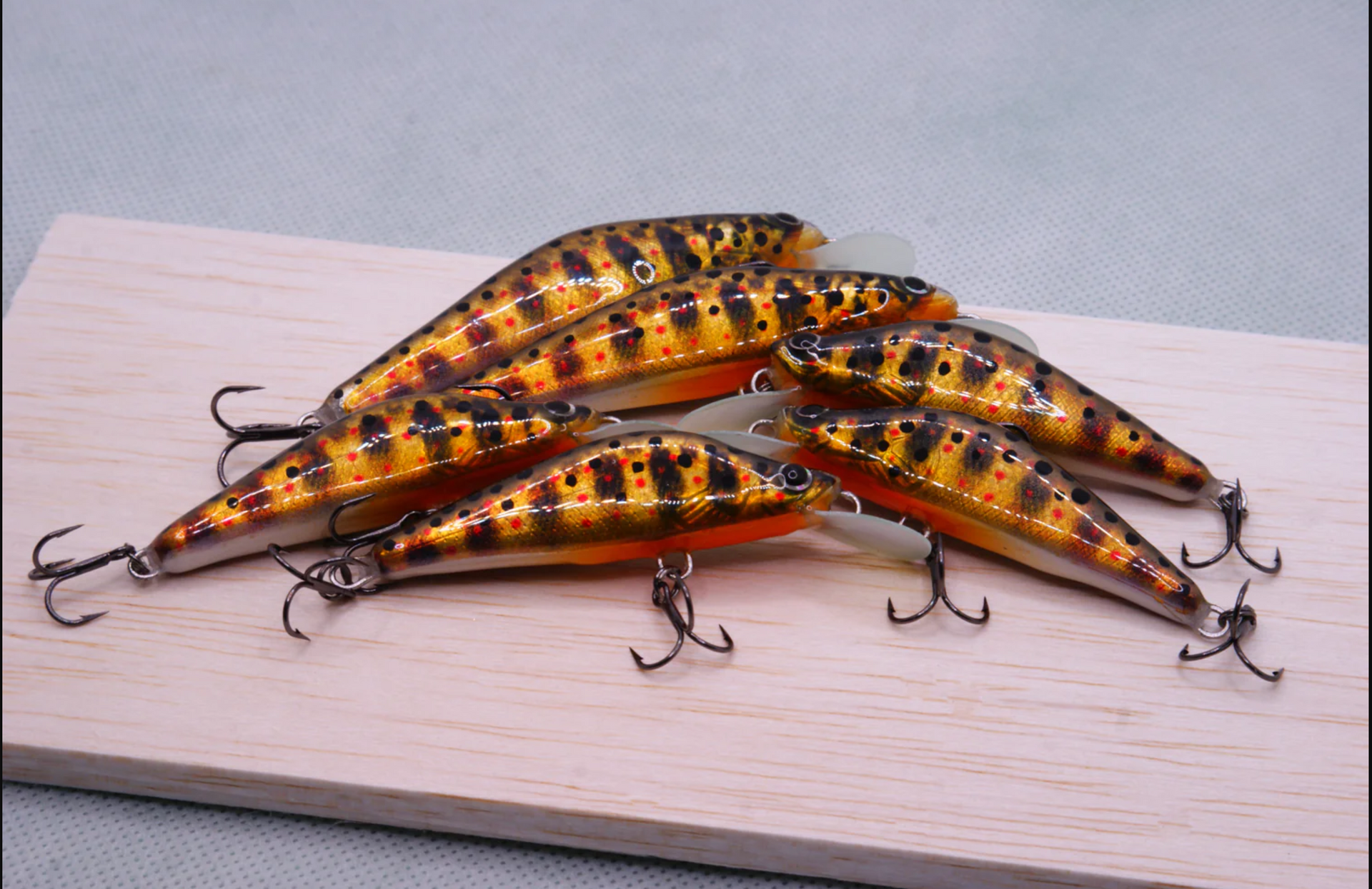 PAN Handmade Lures 72mm 8g Sinking - Golden Brown Trout – Trophy Trout Lures  and Fly Fishing